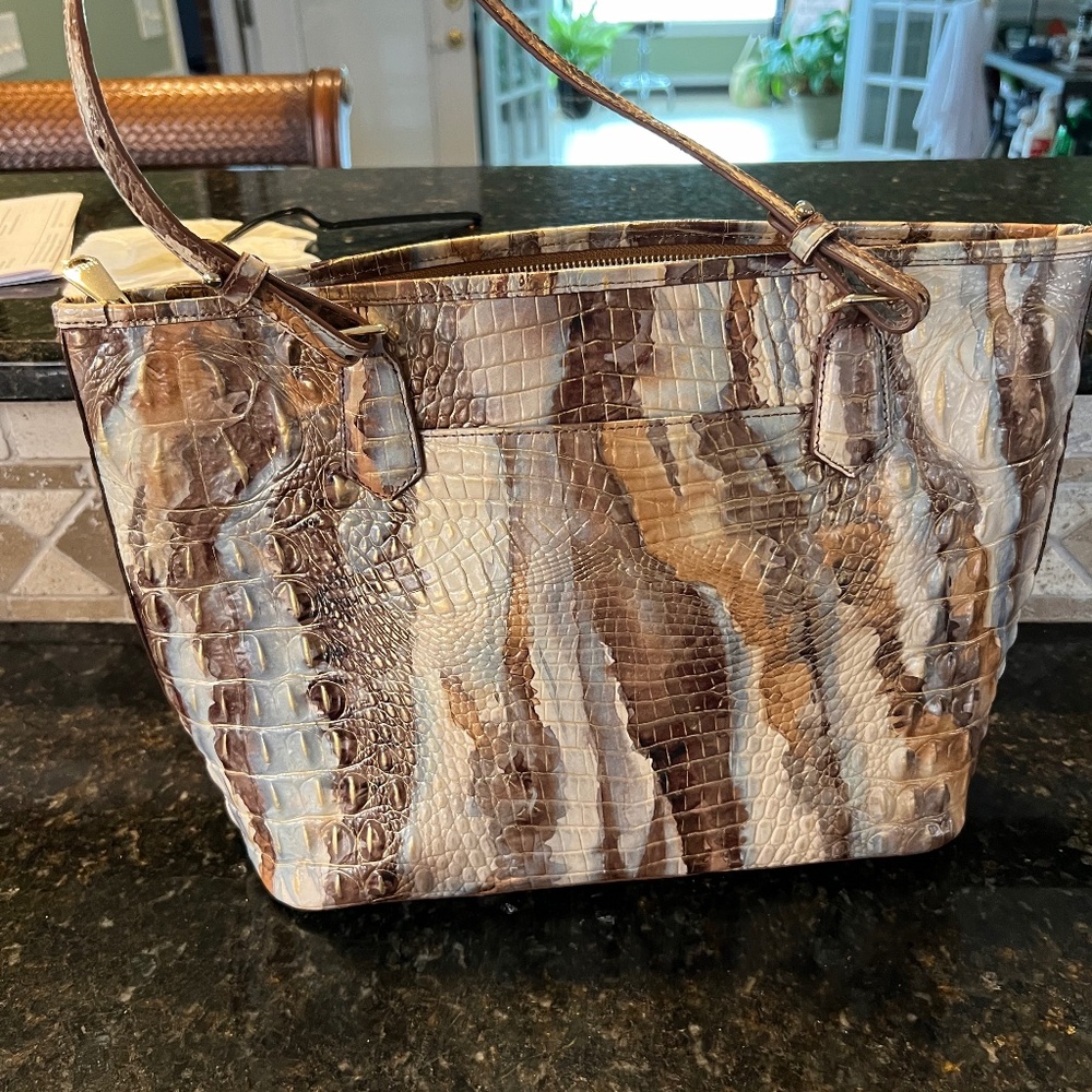 Brahmin Asher Caribou Melbourne purse